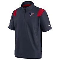 Haut à enfiler Chevron Lockup Nike Houston Texans Sideline Coaches pour homme - Bleu marine