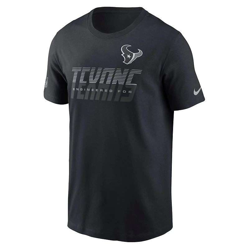 Men's Nike Navy Houston Texans Sideline Dri-FIT T-Shirt