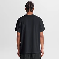 T-shirt Nike Dri-FIT Legend bleu marine pour homme, Houston Texans, en soutien à l'équipe.