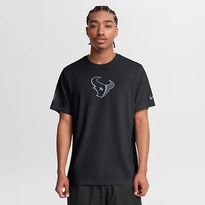 Men's Nike Navy Houston Texans Sideline Lead The Charge Legend Dri-FIT T-Shirt