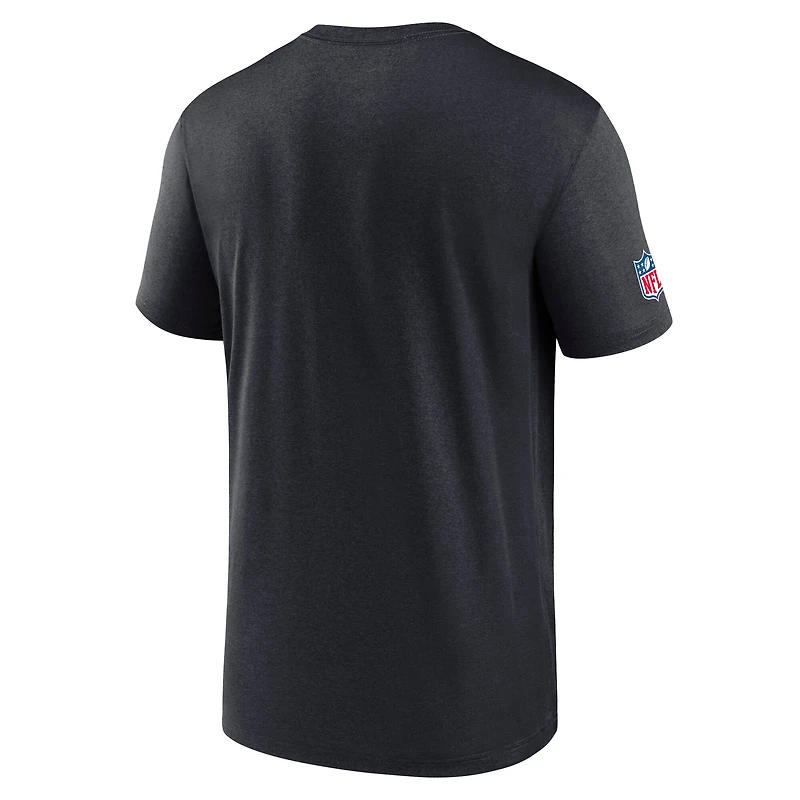 T-shirt Nike Dri-FIT bleu marine Houston Texans Sideline Legend pour homme