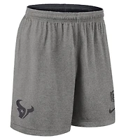 Short de sport réversible Nike bleu marine Houston Texans Sideline pour homme