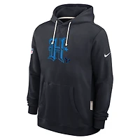 Sweat à capuche Nike bleu marine Houston Texans Sideline Standard Issue Alt 2 Dri-FIT pour homme