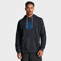 Men's Nike Navy Houston Texans Sideline Standard Issue Alt 2 Dri-FIT Hoodie