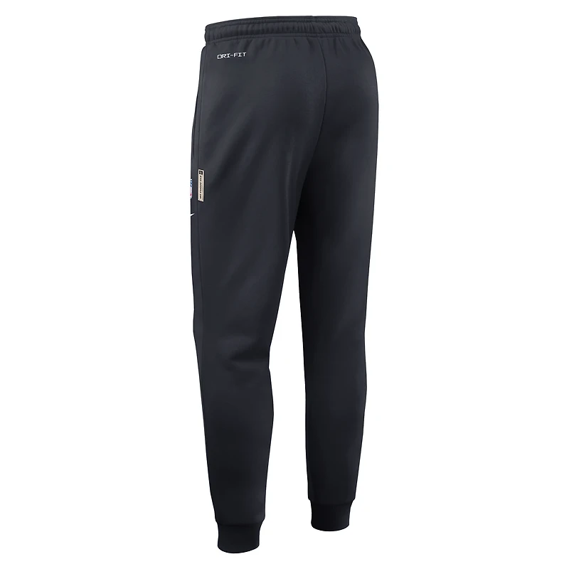 Pantalon fuselé Nike bleu marine Houston Texans Sideline Standard Issue Ground Game Dri-FIT pour homme