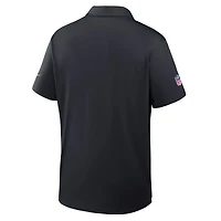 Polo Nike Dri-FIT bleu marine pour homme, Houston Texans, édition spéciale Sideline Tour