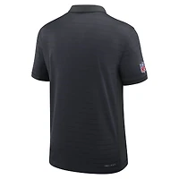 Men's Nike Navy Houston Texans Sideline Victory Stripe Dri-FIT Polo