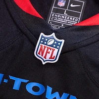 Maillot Nike Nick Chubb bleu marine pour homme, 2e match alternatif des Houston Texans