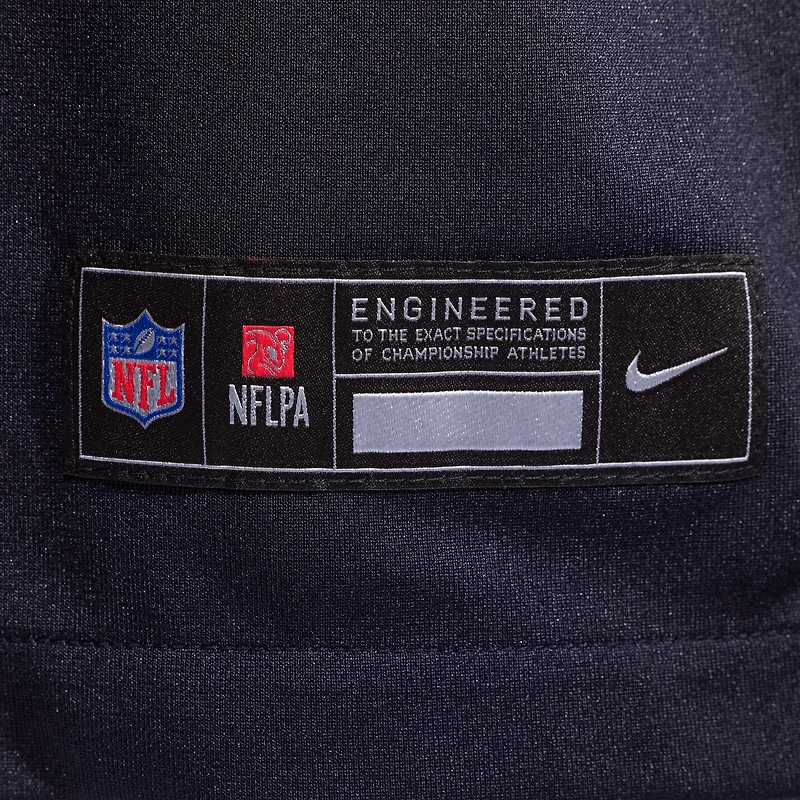 Maillot Nike Nick Chubb bleu marine pour homme, 2e match alternatif des Houston Texans