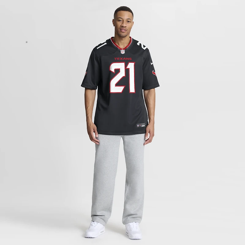 Maillot Nike Nick Chubb bleu marine pour homme des Houston Texans
