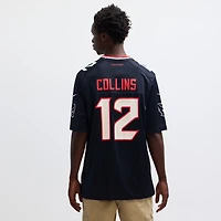 Men's Nike Nico Collins Navy Houston Texans Game Jersey
