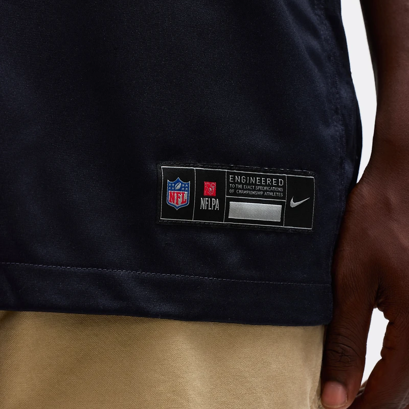 Men's Nike Nico Collins Navy Houston Texans Game Jersey