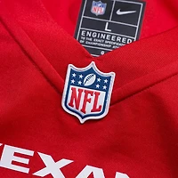 Men's Nike Nico Collins  Red Houston Texans Alternate Game Jersey