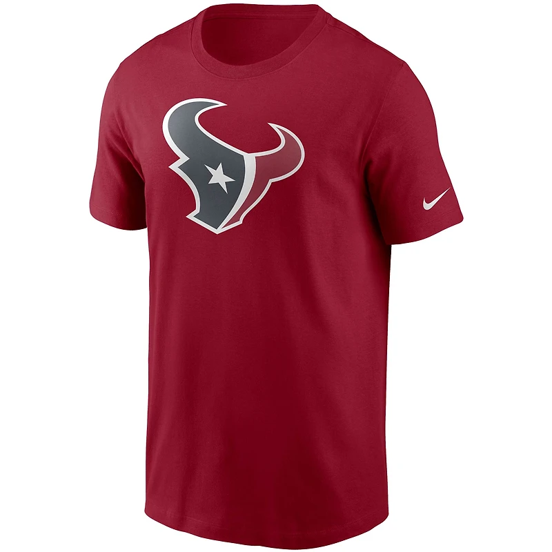 T-shirt essentiel Nike rouge Houston Texans Primetime Logo pour homme