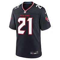 Maillot Nike Ronald Darby bleu marine pour homme des Houston Texans