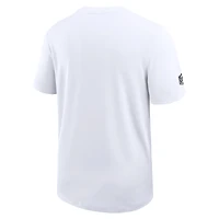 Men's Nike White Houston Texans Sideline UV Dri-Fit Coach Shirt