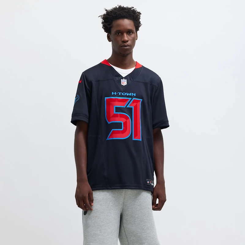 Nike Will Anderson Jr. Navy Houston Texans 2nd Alternate Vapor F.U.S.E. Maillot limité