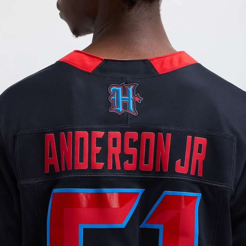 Nike Will Anderson Jr. Navy Houston Texans 2nd Alternate Vapor F.U.S.E. Maillot limité