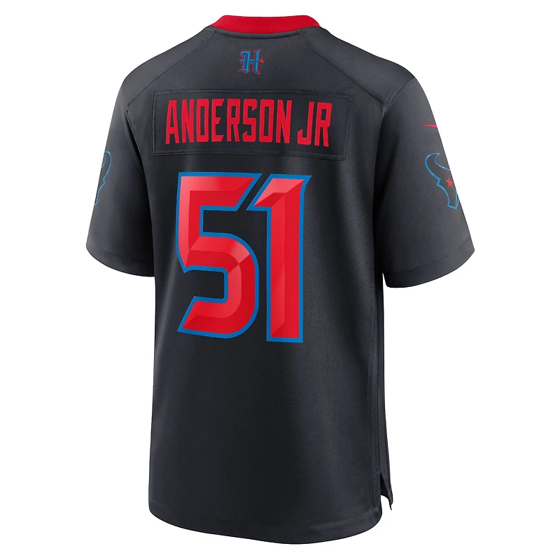Men's Nike Will Anderson Jr. Navy Houston Texans Alternate Game Jersey