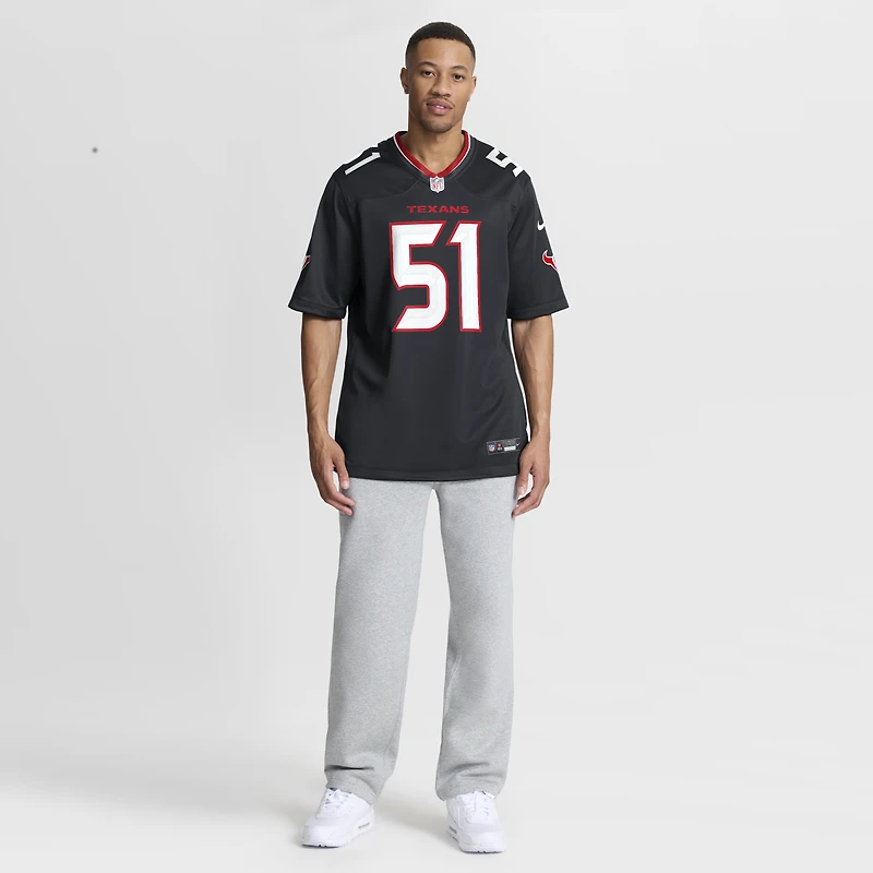 Maillot de match Nike Will Anderson Jr. pour hommes, bleu marine, Houston Texans