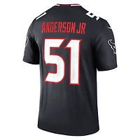 Haut Nike Will Anderson Jr. bleu marine pour homme, joueur légendaire des Houston Texans