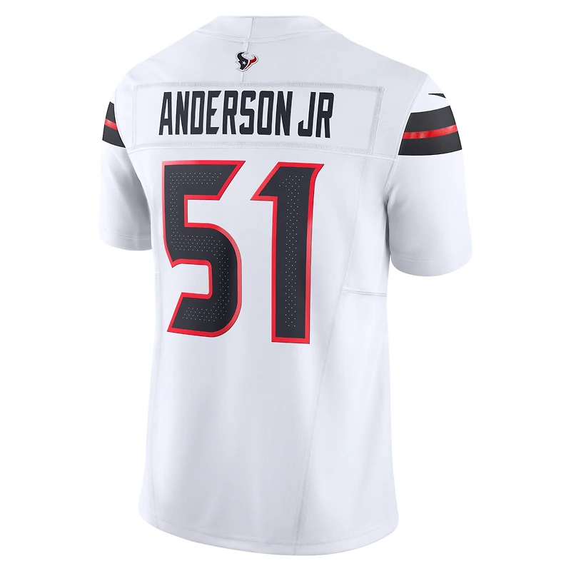 Men's Nike Will Anderson Jr. White Houston Texans Vapor F.U.S.E. Limited Jersey