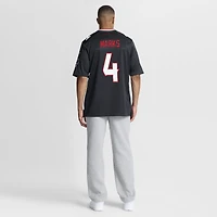 Maillot de match Nike Woody Marks bleu marine des Houston Texans pour homme