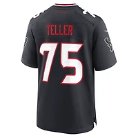 Men's Nike Wyatt Teller  Navy Houston Texans Team Game Jersey