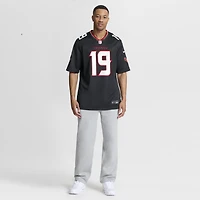 Men's Nike Xavier Hutchinson  Navy Houston Texans Team Game Jersey
