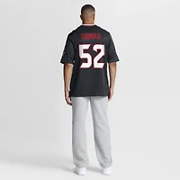 Men's Nike Xavier Thomas  Navy Houston Texans Team Game Jersey