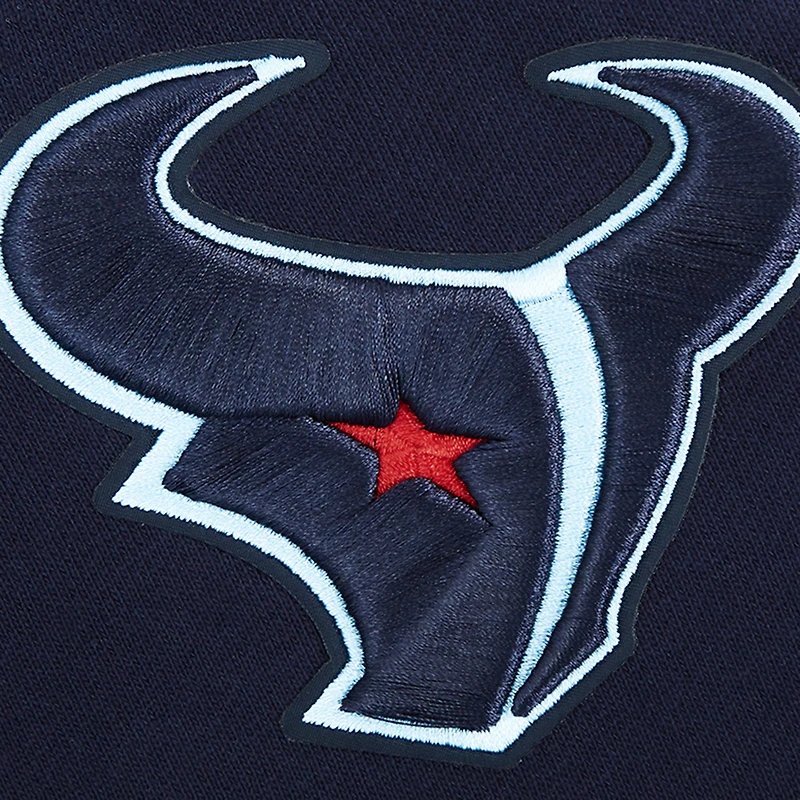 Men's Pro Standard Navy Houston Texans H Town Fleece Shorts