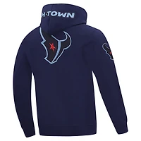 Sweat à capuche Pro Standard bleu marine Houston Texans H-Town pour hommes