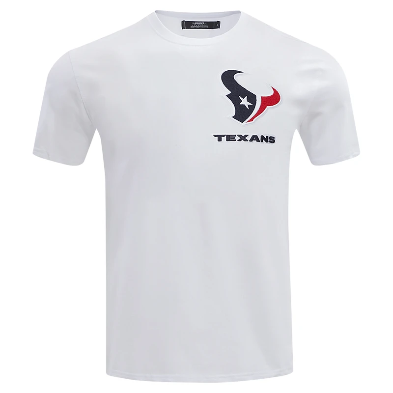 Men's Pro Standard White Houston Texans Team Logo Away T-Shirt