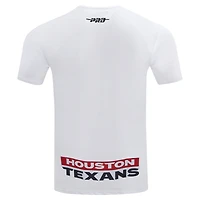 Men's Pro Standard White Houston Texans Team Logo Away T-Shirt