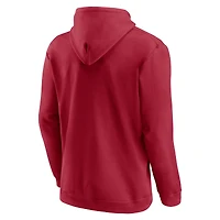 Men's Red Houston Texans Fierce Competitor Pullover Hoodie