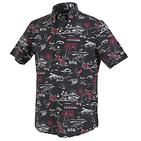 Chemise boutonnée Kekai Performance pour homme, bleu marine, des Houston Texans de Reyn Spooner
