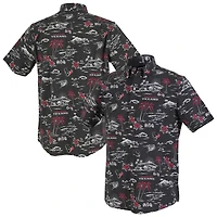Chemise boutonnée Kekai Performance pour homme, bleu marine, des Houston Texans de Reyn Spooner