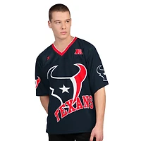 Men's Starter  Navy/White Houston Texans Short Sleeve & Long T-Shirt Combo Pack