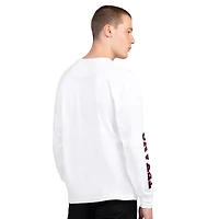 Pack de t-shirts à manches courtes et longues Starter pour homme, bleu marine blanc, Houston Texans