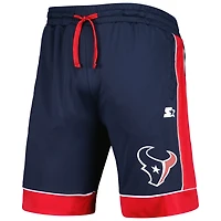 Men's Starter Navy Houston Texans Fan Favorite Shorts