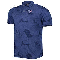 Men's Tommy Bahama Navy Houston Texans Big & Tall Miramar Blooms Polo