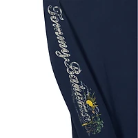 Men's Tommy Bahama Navy Houston Texans Oasis Endzone Lux Long Sleeve T-Shirt