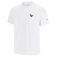 T-shirt graphique Tommy Bahama pour homme Houston Texans Sport Torchdown blanc