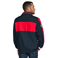 Veste à capuche légère demi-zip pour homme Tommy Hilfiger Navy Houston Texans Gael