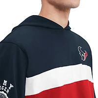 Men's Tommy Hilfiger  Navy Houston Texans Morgan Long Sleeve Hoodie T-Shirt
