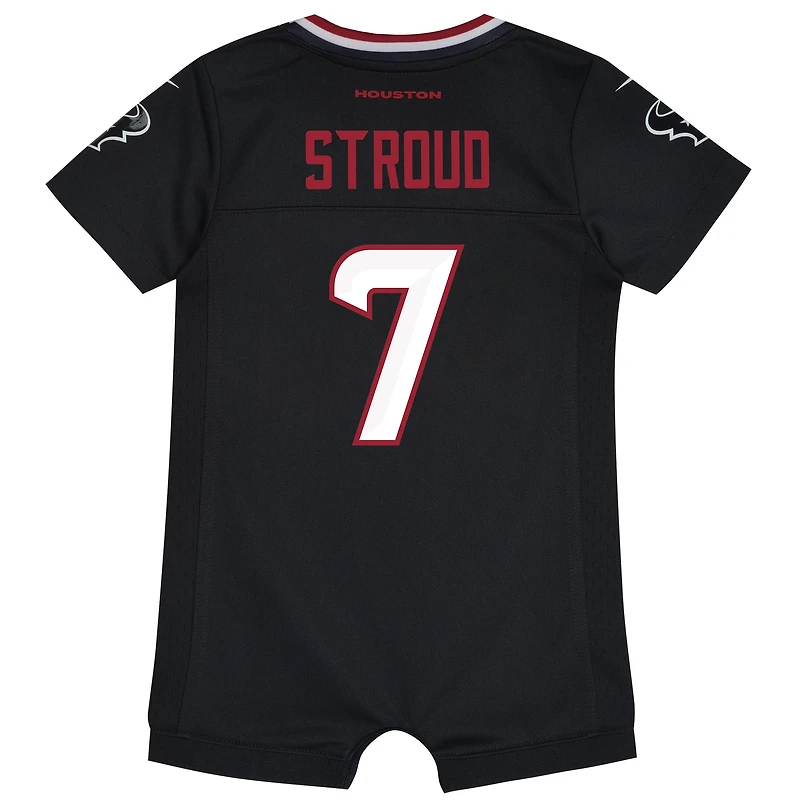 Maillot Nike C.J. Stroud Houston Texans Game Romper pour nouveau-né et nourrisson, bleu marine