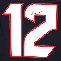 Maillot Nike Vapor F.U.S.E. bleu marine dédicacé par Nico Collins des Houston Texans