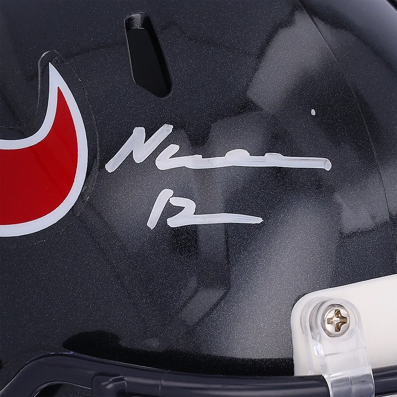 Nico Collins Houston Texans Autographed Riddell Speed Mini Helmet