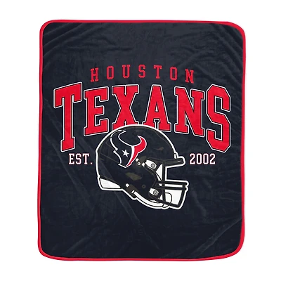 Couverture Pegasus Houston Texans 50" x 60" Vintage Arch