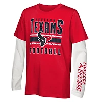 Ensemble de t-shirts the Mix pour enfants d'âge préscolaire des Texans Houston